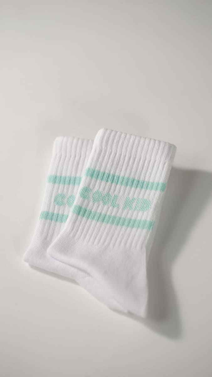 cool kid statementsocken für Kinder aus Bio-Baumwolle